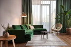 Tapete Sage abstract con textura suave y diseño contemporáneo ideal para sala o recámara en espacios modernos