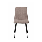 Set 2 sillas de comedor Vernazza beige para comedor, diseño moderno con acabado elegante y estilo contemporáneo