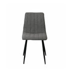 Set de 2 sillas de comedor Vernazza gris con diseño contemporáneo y acabado sofisticado ideal para comedor en ambientes modernos