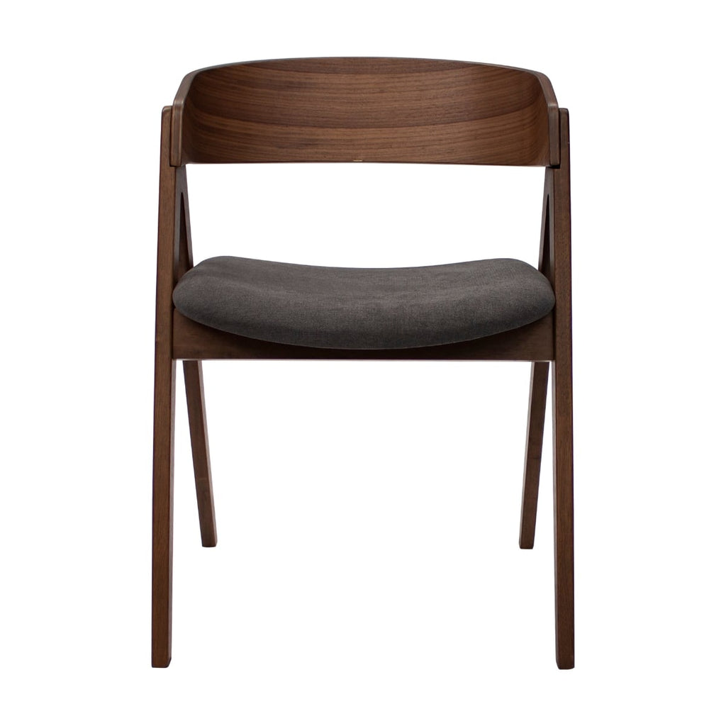 Set 2 Sillas De Comedor Victoria Asiento Color Gris (2)