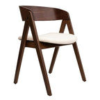 Set mesa comedor Fiesta con 4 sillas Victoria beige, conjunto moderno ideal para comedor contemporáneo