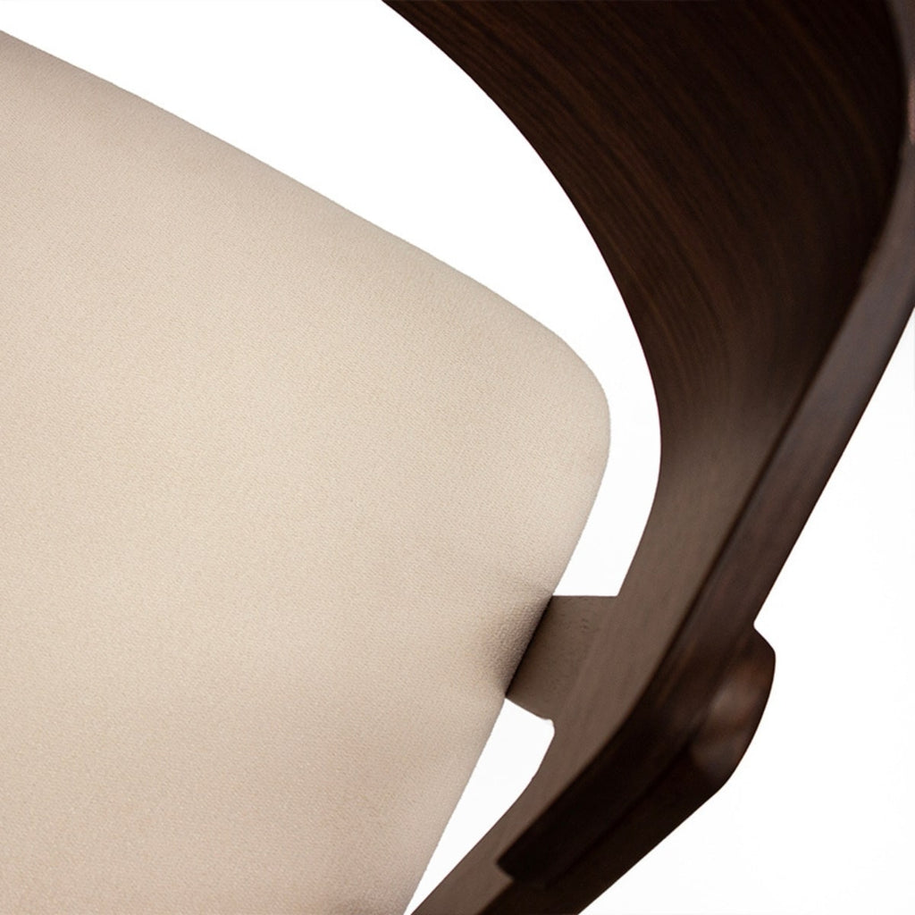 Set mesa comedor Fiesta con 4 sillas Victoria beige, conjunto moderno ideal para comedor contemporáneo