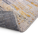 Tapete decorativo Soho 2509 rayas multicolor 120x170 cm, alfombra moderna de polipropileno con diseño rayado ideal para sala o recámara
