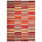 Tapete decorativo Bazhars Patchwork Splendo 1727 70x240 cm, pieza única y exclusiva de lana con diseño patchwork ideal para pasillo o entrada