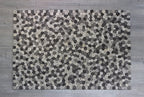 Tapete Bazhars Sushi gris pieza única 190x290 cm con textura natural y diseño contemporáneo ideal para sala o recámara en espacios modernos