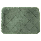 Tapete Trend Bath Mat verde 40x60 cm con textura suave y diseño contemporáneo ideal para baño en espacios modernos