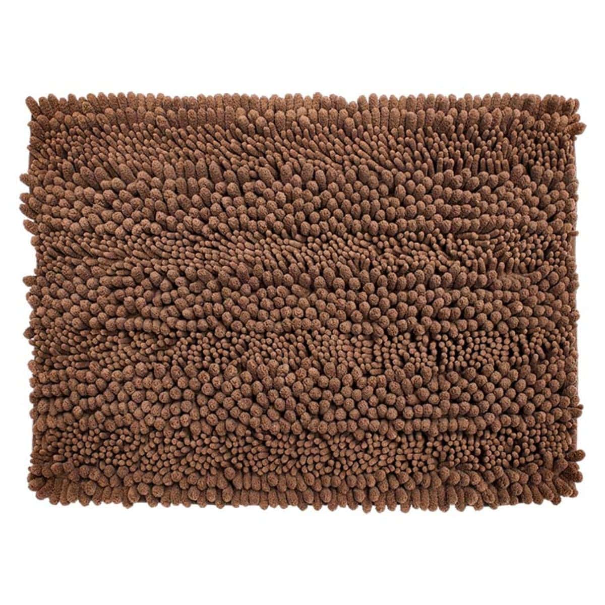Tapete de baÑo chenille bath math 40x60 cm cafe (2)