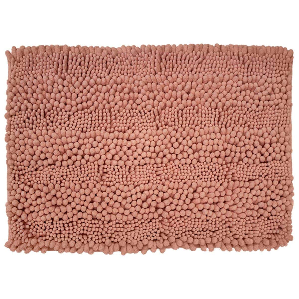 Tapete de baÑo chenille bath math 40x60 cm rosa (2)