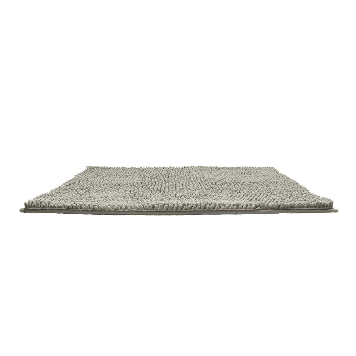 Tapete de baÑo shaggy silk grey (1)