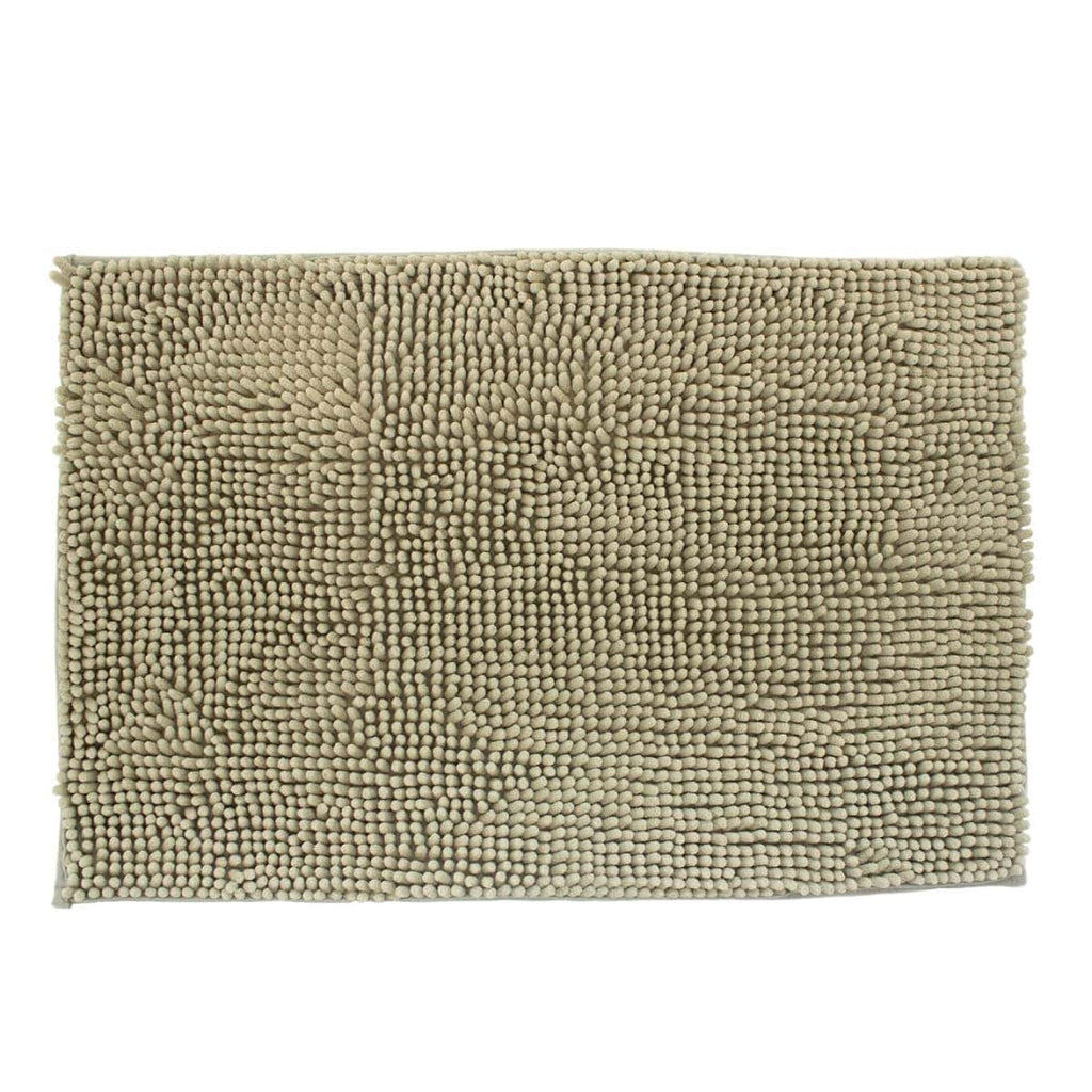 Tapete de baÑo shaggy silk grey (2)