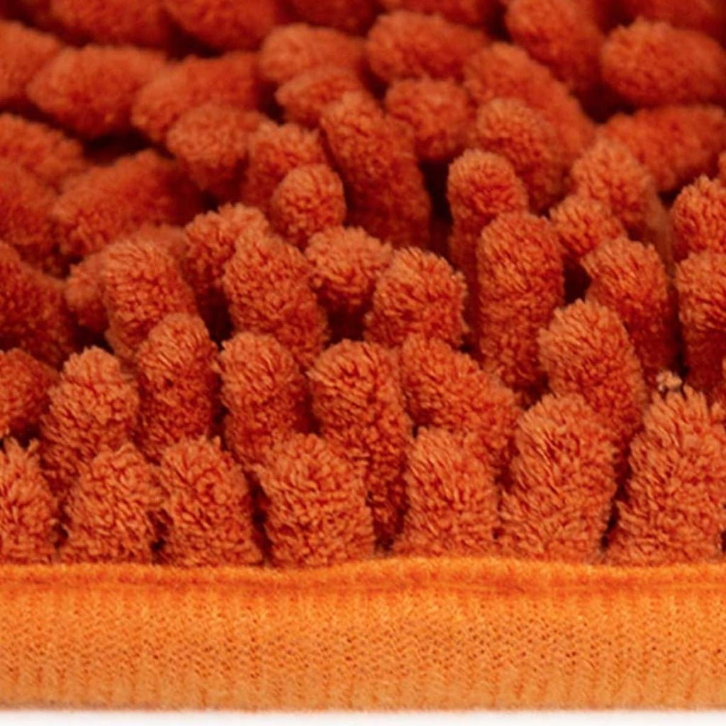 Tapete de baÑo shaggy silk terracota (3)