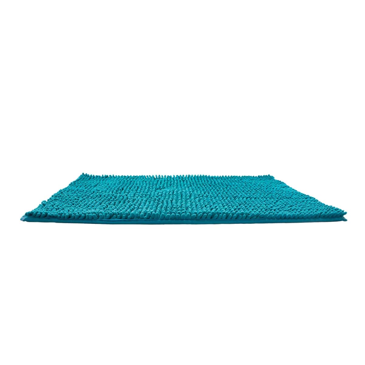 Tapete de baÑo shaggy silk turquesa (1)