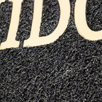Tapete entrada Confort Mat negro 38x58 cm con textura resistente y diseño contemporáneo ideal para entrada en espacios modernos