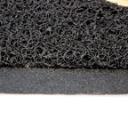 Tapete entrada Confort Mat negro 38x58 cm con textura resistente y diseño contemporáneo ideal para entrada en espacios modernos