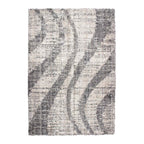 Tapete Aspen Waves con textura suave y diseño contemporáneo ideal para sala o recámara en espacios modernos