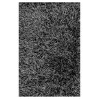 Tapete Shaggy Boston 60x100 cm con textura suave y diseño contemporáneo ideal para recámara o pie de cama en espacios modernos