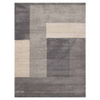 Tapete Rome 0439 gris 160x230 cm con textura suave y diseño contemporáneo ideal para sala o recámara en espacios modernos