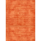 Tapete Bazhars silk naranja pieza única 300x400 cm con textura suave y diseño contemporáneo ideal para sala o recámara en espacios modernos
