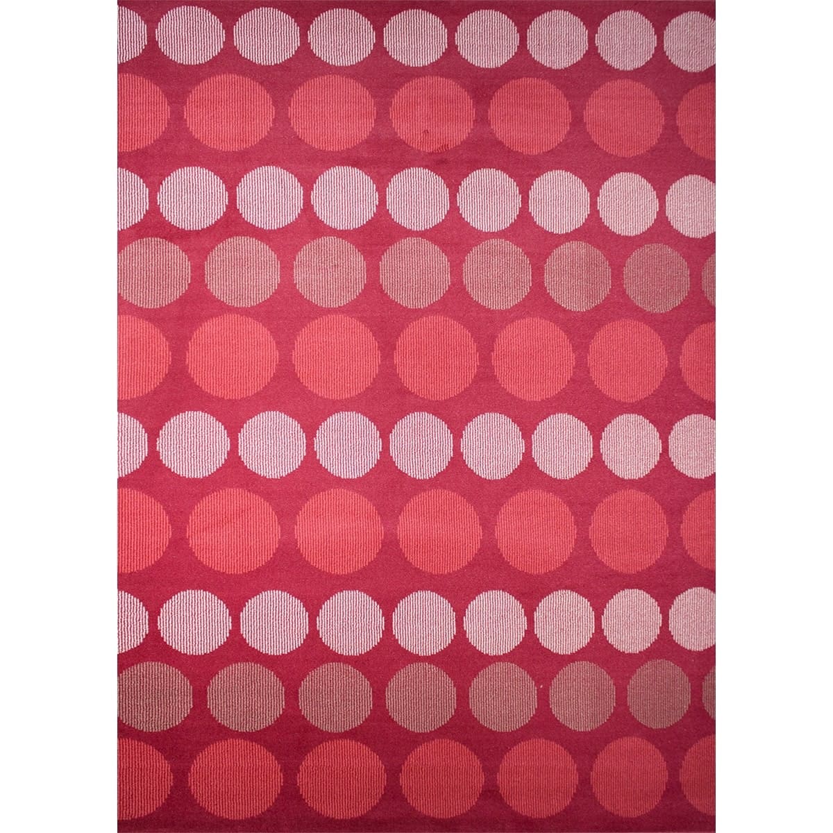 Tapete decorativo star circulos rojo (2)