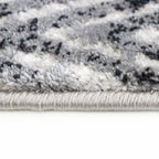 Tapete Verona 428 grey 80x150 cm con textura suave y diseño contemporáneo ideal para recámara o pie de cama en espacios modernos