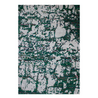 Tapete Bazhars Antique green con textura suave y diseño contemporáneo ideal para sala o recámara en espacios modernos