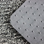 Tapete Confort Mat bicolor gris 45x75 cm con textura resistente y diseño contemporáneo ideal para entrada en espacios modernos