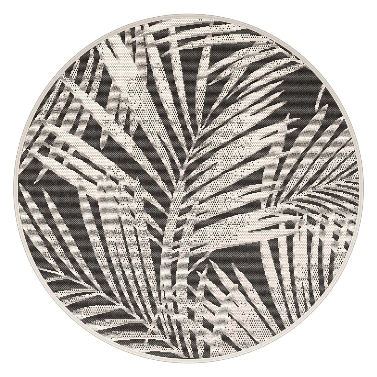 Tapete decorativo 120 cm round veneto 2506 beigegris (1)