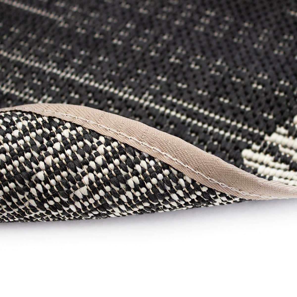 Tapete decorativo 120 cm round veneto 2509 lineas gris (3)