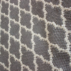 Tapete Bazhars Capri 812 formas con textura suave y diseño contemporáneo ideal para sala o recámara en espacios modernos