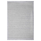 Tapete Gipsy gris claro 160x230 cm con acabado suave y tonalidad neutra que se adapta fácilmente a diferentes estilos de decoración