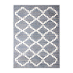 Tapete Surat 071 gris 60x110 cm con textura suave y diseño contemporáneo ideal para recámara o pie de cama en espacios modernos