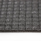 Tapete de yoga pilates negro 61x173 cm con superficie antideslizante y diseño funcional ideal para ejercicio en casa