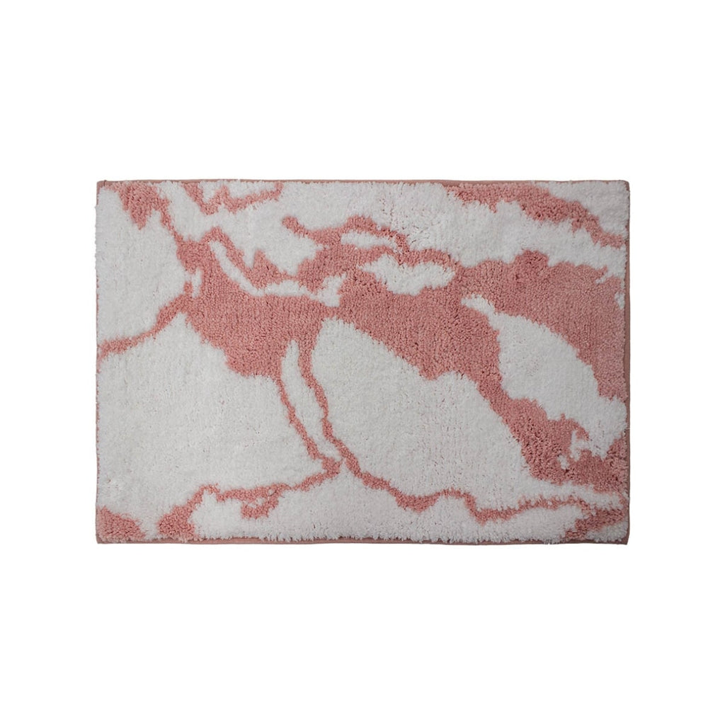 Tapete marble bath mat 40x60 cm pink (1)