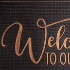 Tapete de entrada Pindot Mat 45x75 cm con textura resistente y diseño contemporáneo ideal para entrada en espacios modernos