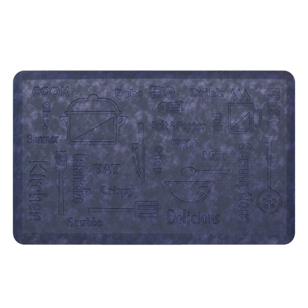 Tapete Texture Kitchen Mat Bitono Azul 46x76 Cm (1)