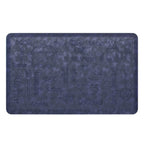 Tapete Texture Kitchen Mat bitono azul 46x76 cm con superficie funcional y diseño práctico ideal para cocina, brindando comodidad y resistencia
