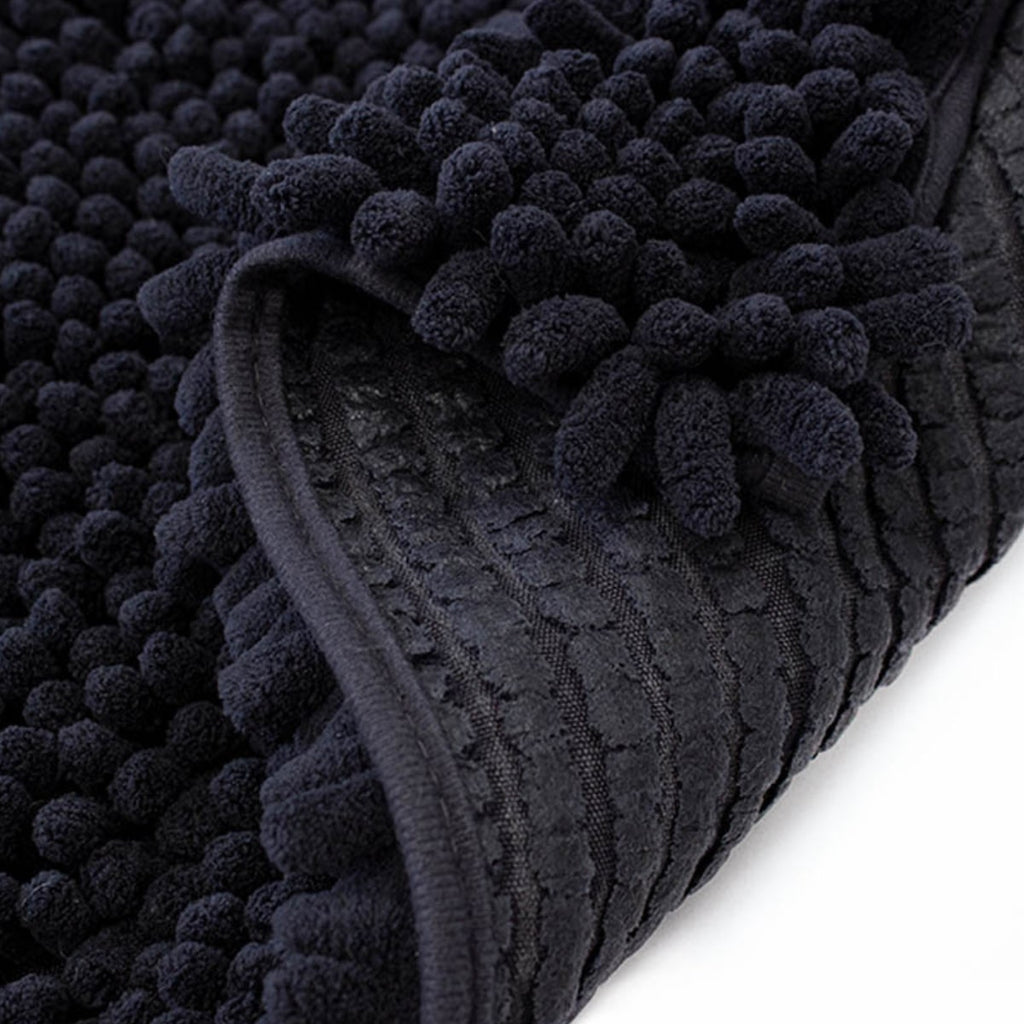 Tapete de baño coral negro (5)