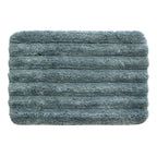 Tapete baño 3D Bath Mat azul 40x60 cm con textura suave y diseño contemporáneo ideal para baño en espacios modernos
