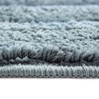 Tapete baño 3D Bath Mat azul 40x60 cm con textura suave y diseño contemporáneo ideal para baño en espacios modernos