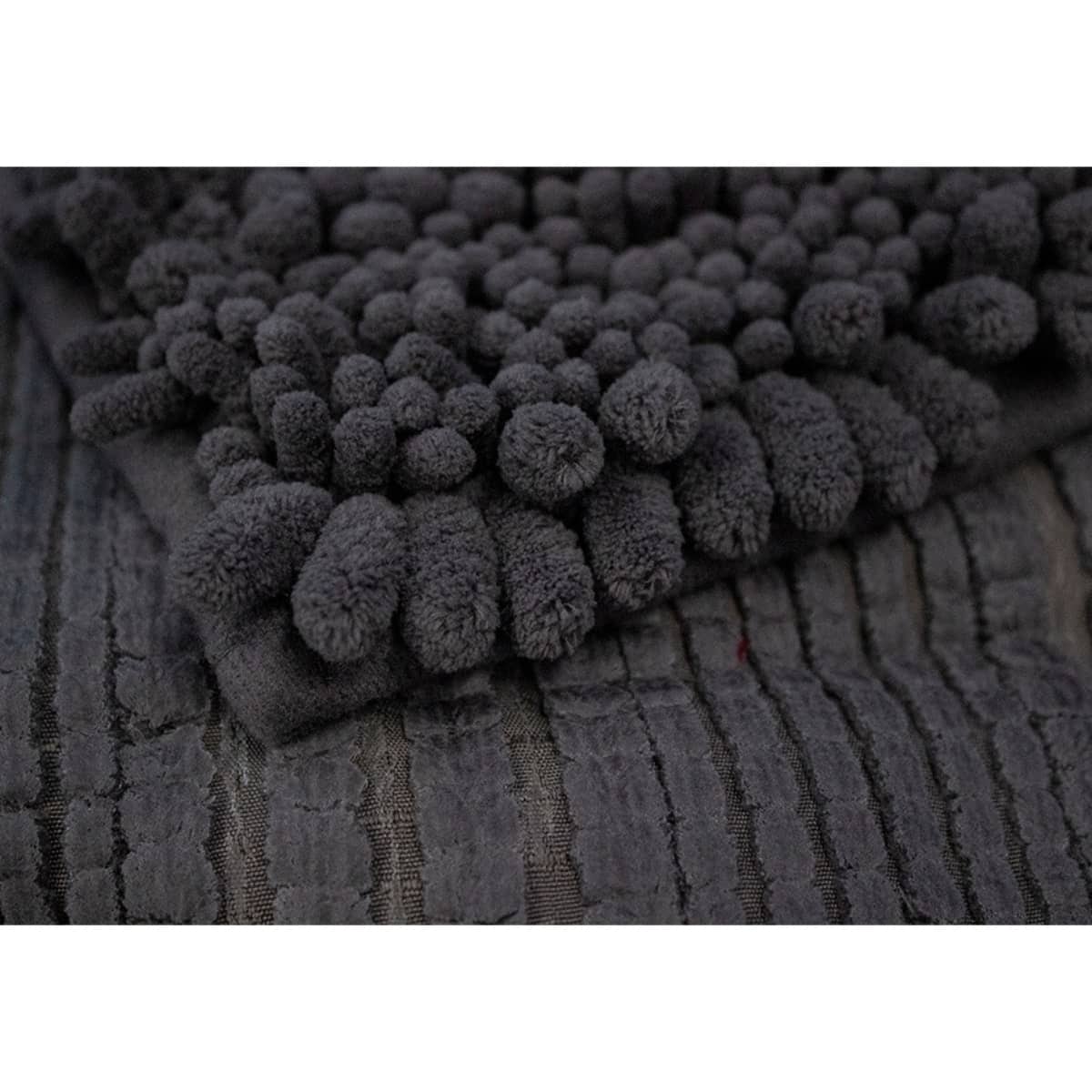 Tapete de baño chenille bath math gris 40x60 cm (4)