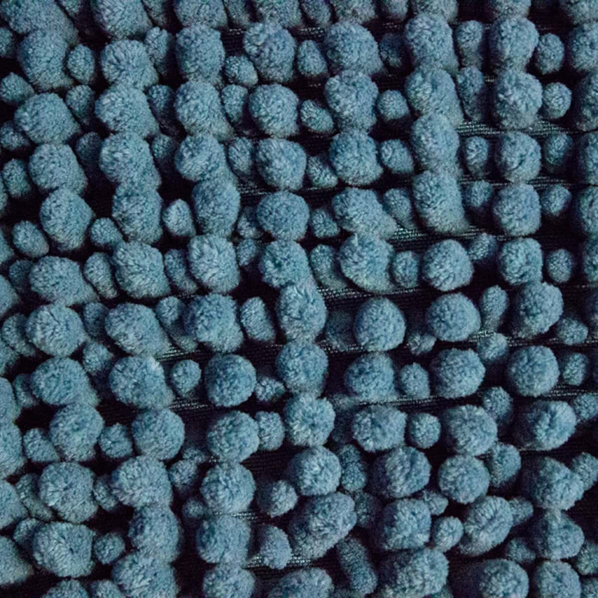 Tapete de baño mix chenille azul 40x60 cm (2)