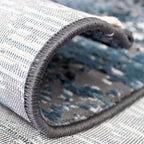 Tapete Artline azul con diseño moderno y tonalidad vibrante que aporta frescura y estilo a salas o recámaras contemporáneas