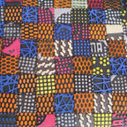 Tapete Bazhars Beach patchwork multi piezas únicas y exclusivas con textura suave y diseño contemporáneo ideal para sala o recámara en espacios modernos