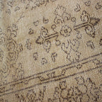 Tapete decorativo Bazhars Clásico Revival dorado, alfombra de lana con diseño tradicional ideal para sala o comedor