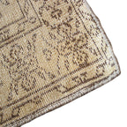 Tapete decorativo Bazhars Clásico Revival dorado, alfombra de lana con diseño tradicional ideal para sala o comedor