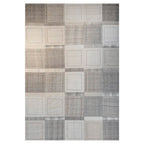 Tapete Bazhars Dhurrie Patch Stich diseño multicolor con textura natural y diseño contemporáneo ideal para sala o recámara en espacios modernos
