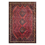Tapete Bazhars Ghashgai pieza única 292x303 cm con textura natural y diseño contemporáneo ideal para sala o recámara en espacios modernos