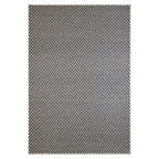 Tapete decorativo Bazhars Helen negro 280x380 cm, pieza única de lana con diseño elegante ideal para sala amplia o comedor