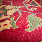 Tapete Bazhars Kazak pieza única y exclusiva 291x212 cm con textura natural y diseño contemporáneo ideal para sala o recámara en espacios modernos