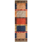 Tapete Bazhars Kilim Kandahar pieza única 87x227 cm con textura natural y diseño contemporáneo ideal para sala o recámara en espacios modernos